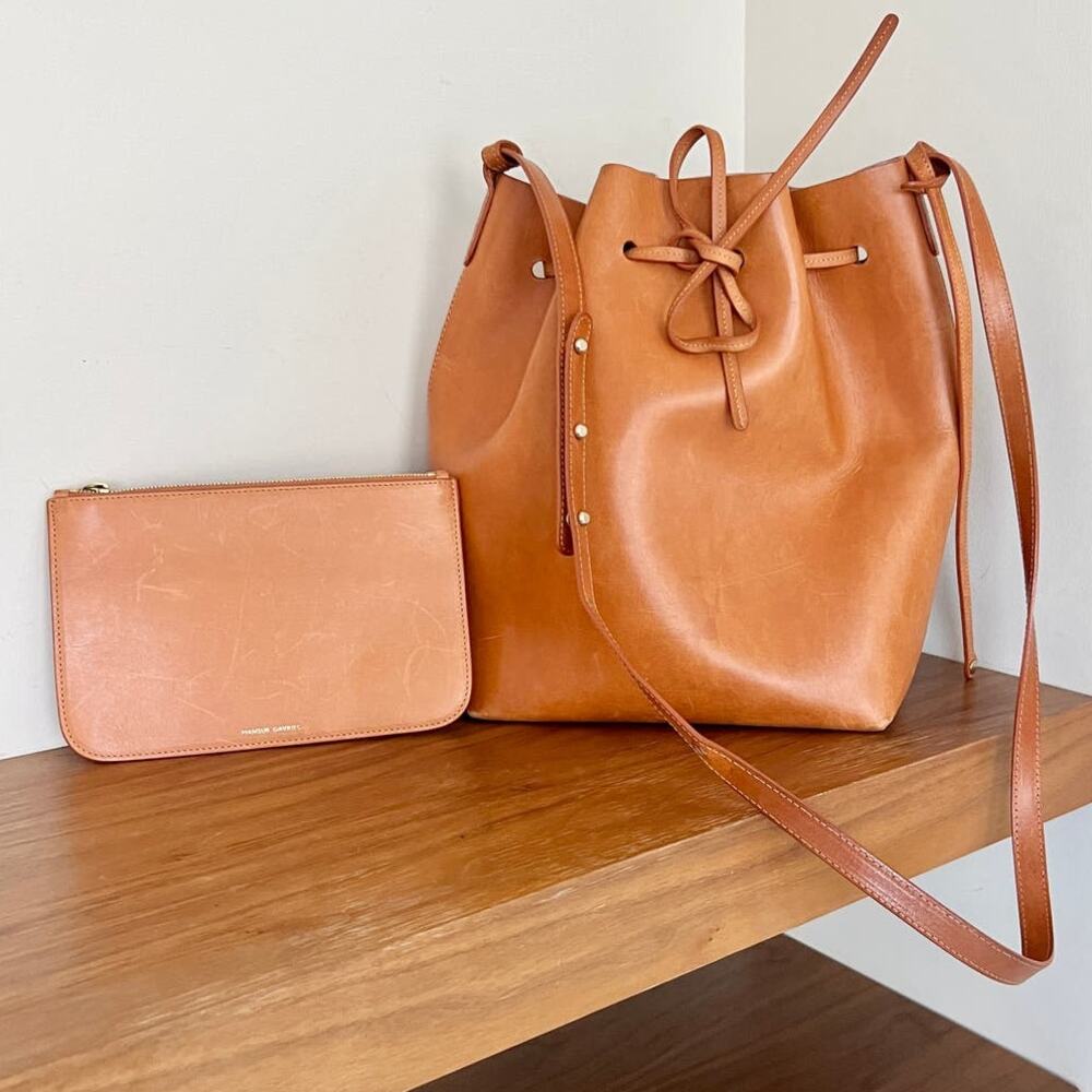 Mansur Gavriel Brown Crossbody Bag with Timeless Design - Picture 2 of 16